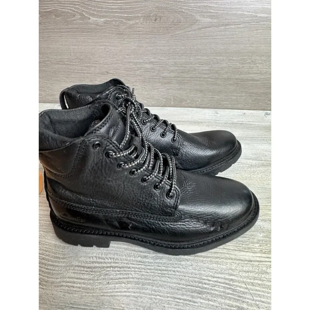 Clarks Craftdale 2 Hi Boot Leather Black Mens Size 8 M US [26169000]